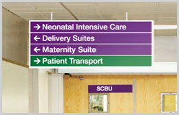 Hospital Signs Neonatal Departments NOVAMED