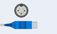 Draeger Neonatal Skin Temperature Sensors