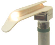 NOVAMED Fiber Optic Polycarbonate Single Use Laryngoscope Blades
